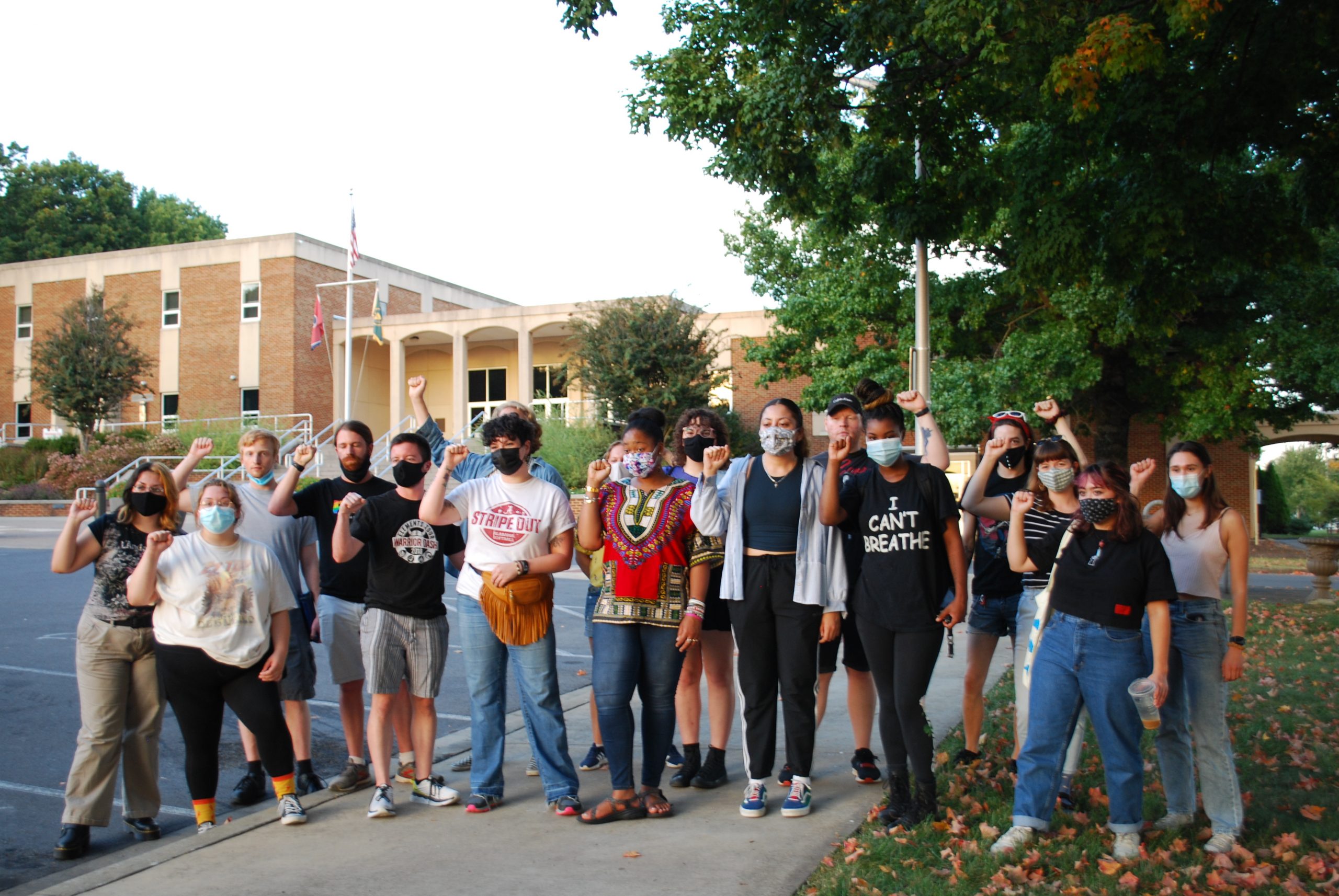 Protest held after charges dropped against Jared Lafer - Vimarsana News