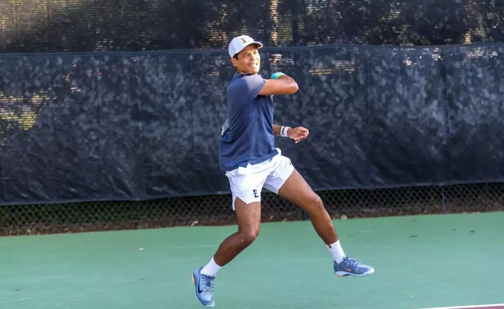 Zaraz Rasib ETSU Men’s Tennis At Elon Invitational | East Tennessean